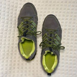 Men’s Adidas trail running shoes, size 9 1/2.